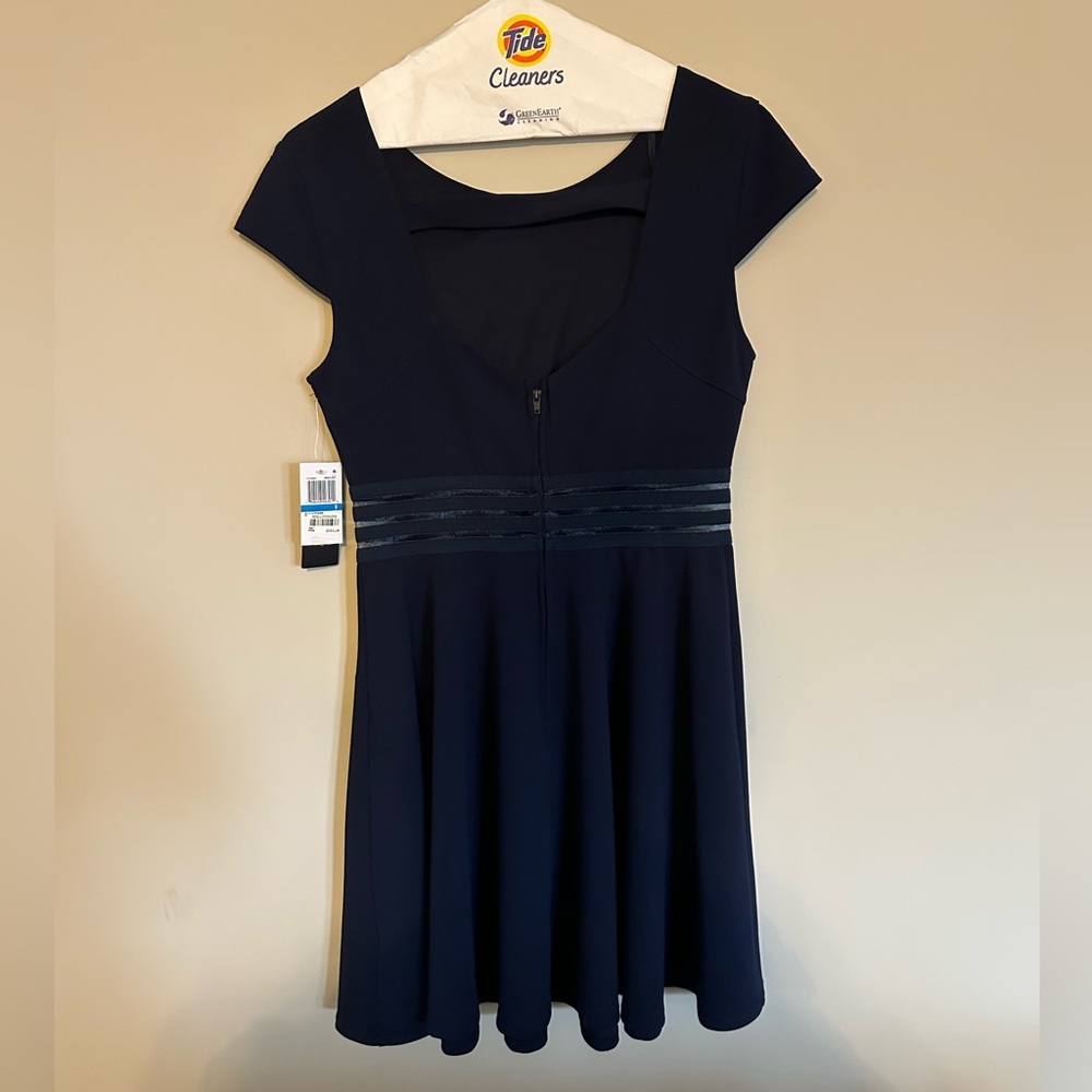 Navy Homecoming Dress